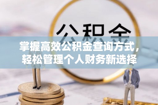 七台河掌握高效公积金查询方式，轻松管理个人财务新选择